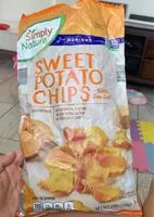 Mängden socker i Sweet potato chips