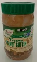 Mängden socker i Creamy Peanut Butter Organic