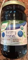 Mängden socker i Organic Blueberry Preserves