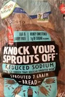 Mängden socker i Knock Your Sprouts Off Reduced Sodium Bread