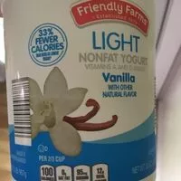 Mängden socker i Vanilla Nonfat Yogurt
