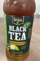 Mängden socker i Black Tea Unsweetned