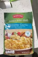 Mängden socker i Pasta side dish creamy garlic