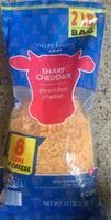 Mängden socker i Sharp Cheddar Cheese