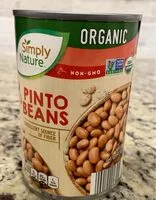 Mängden socker i Pinto beans organic