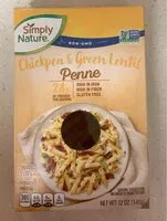 Mängden socker i Chickpea & green lentil penne