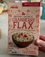 Mängden socker i Instant Oatmeal Cranberry Flax