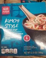 Mängden socker i Kimichi style noodle