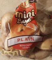 Mängden socker i Plain Mini Bagels