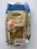Mängden socker i Conchiglie