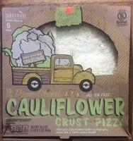 Mängden socker i Cauliflower crust pizza