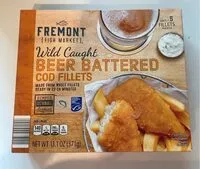 Mängden socker i Beer Battered Cod Fillets