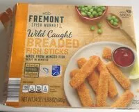 Mängden socker i Breaded Fish Sticks