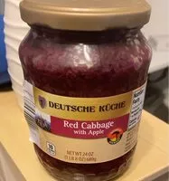 Mängden socker i Red cabbage with apple