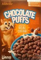 Mängden socker i Chocolate puffs