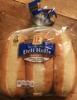 Mängden socker i Center Split Deli Rolls