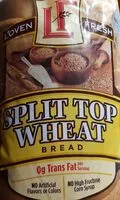 Mängden socker i Split top wheat bread