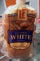 Mängden socker i classic white bread