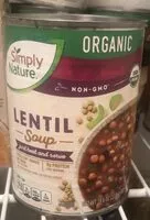 Mängden socker i Organic Lentil Soup