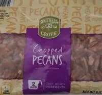 Mängden socker i Chopped Pecans