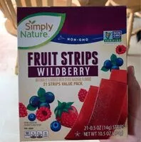 Mängden socker i Fruit Strips