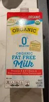 Mängden socker i Organic fat free milk