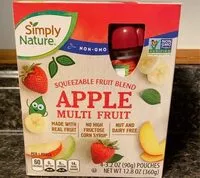 Mängden socker i Apple multi fruit