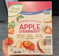 Mängden socker i Squeezable fruit blend