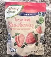 Mängden socker i Freeze dried strawberries