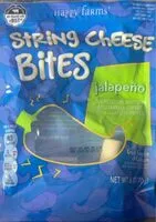 Mängden socker i jalapeño string cheese bites
