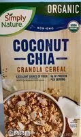 Mängden socker i Coconut Chia Granola Cereal
