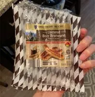 Mängden socker i Uncured Beer Bratwurst
