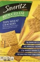 Mängden socker i Thin Wheat Crackers