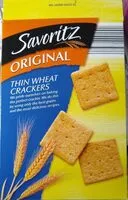 Mängden socker i Original Thin Wheat Crackers
