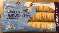 Mängden socker i Vanilla Sandwich Creme Cookies