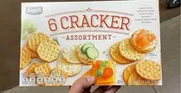 Mängden socker i 6 cracker assortment