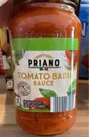 Mängden socker i Tomato Basil Sause
