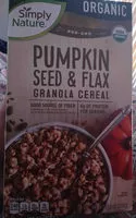 Mängden socker i Pumkin Seed & Flax Granola Cereal