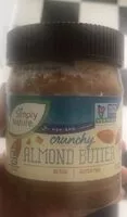 Mängden socker i Crunchy Almond Butter