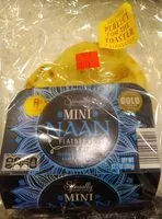 Mängden socker i Mini Naan Flat bread