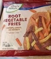 Mängden socker i Root vegetable fries