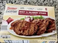 Mängden socker i Gravy & Salisbury Steaks