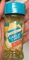 Mängden socker i Garlic and herb
