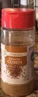 Mängden socker i Ground Cumin