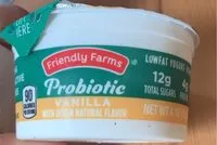 Mängden socker i Probiotic Lowfat Yogurt