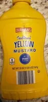 Mängden socker i Traditional Yellow Mustard