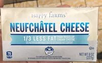 Mängden socker i Neufchatel cheese
