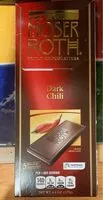 Mängden socker i Dark Chili Chocolate Bars