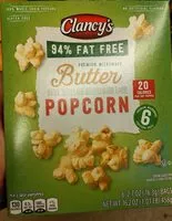 Mängden socker i Clancy's 94% Fat Free Butter Popcorn