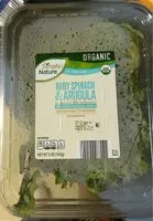 Mängden socker i Baby spinach and arugula